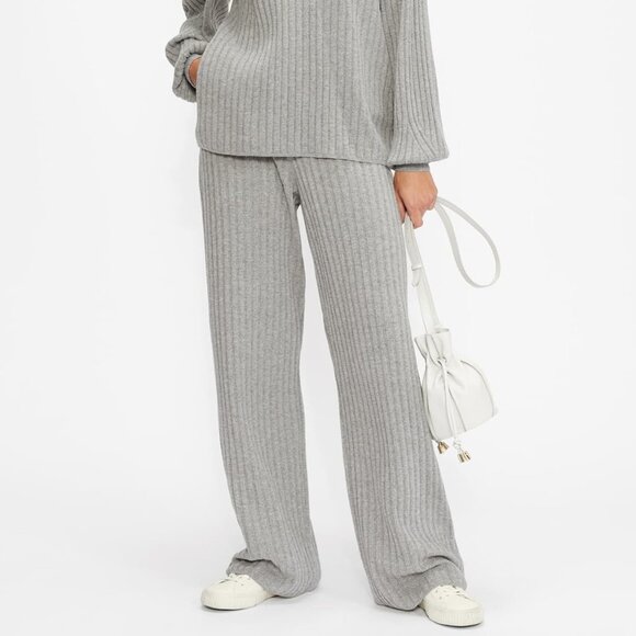 Ted Baker Yadira Knitted cord trouser pants Grey size 2 ( US size 6)